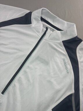 BERGRISAR Men Medium NWT Half Zipper Cycling Jersey Short Sleeves Bike Bicycle